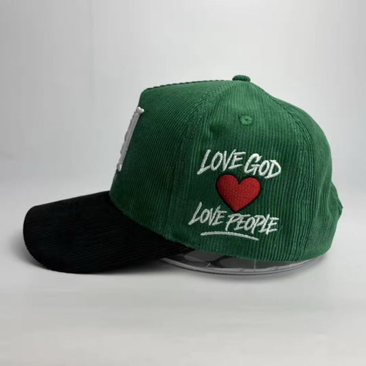 Green & Black Cap